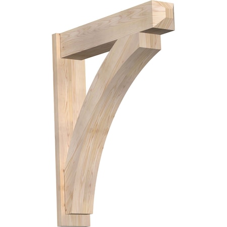 Ekena Millwork Thorton Craftsman Smooth Outlooker, Douglas Fir, 7 1/2"W x 36"D x 42"H OUT08X36X42THR04SDF